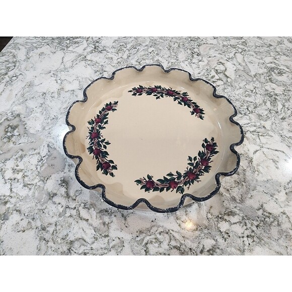 Better Homes And Gardens Other - APPLES SWAG Home & Garden Party 12.25" Platter Serving Plate 2004 Vintage Rare